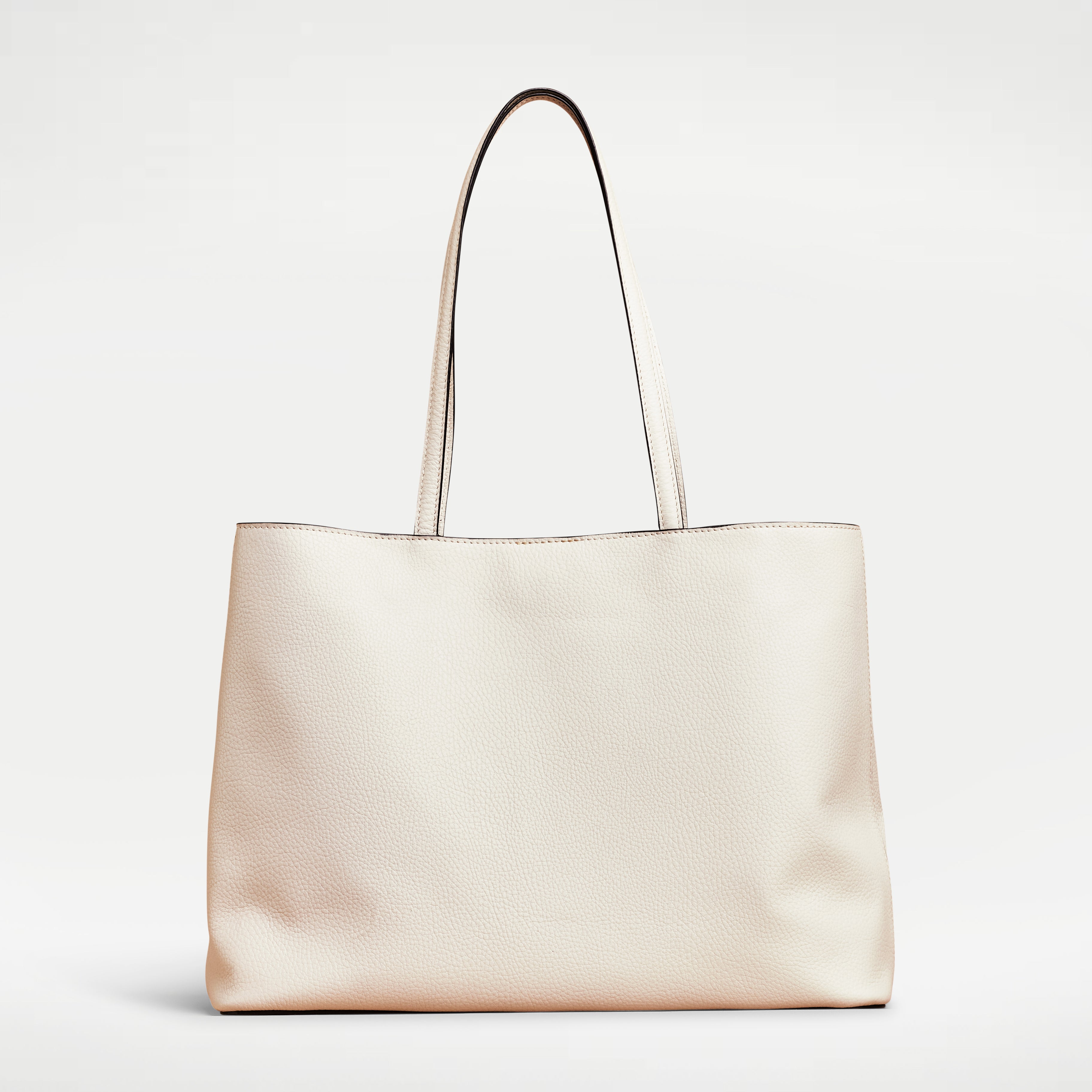 Full Grain Cream White Leather 